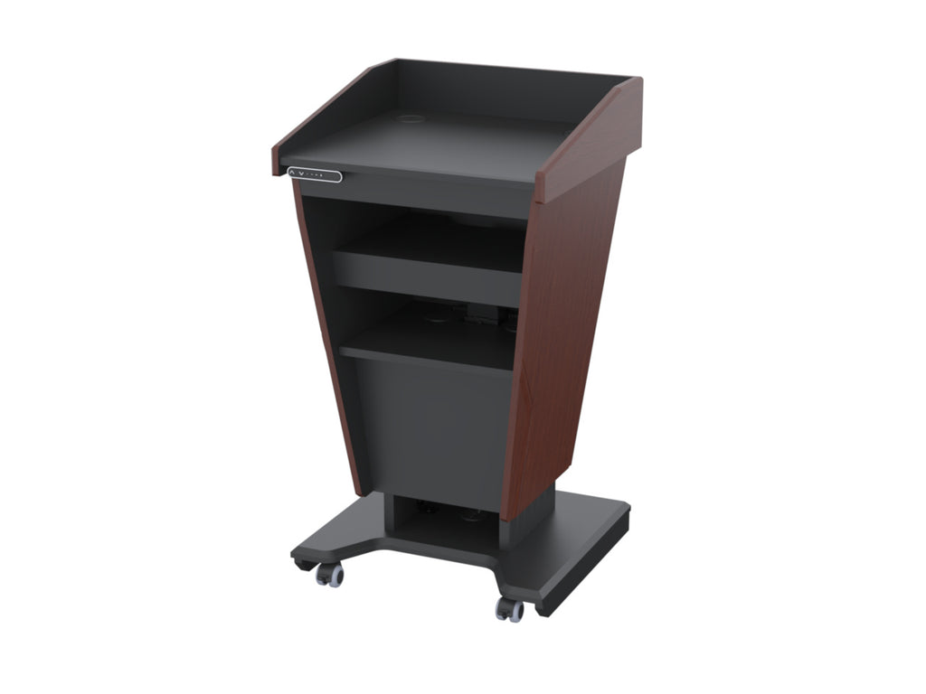 Audio Visual Furniture Height Adjustable Diplomat Podium (Various) PDDL25