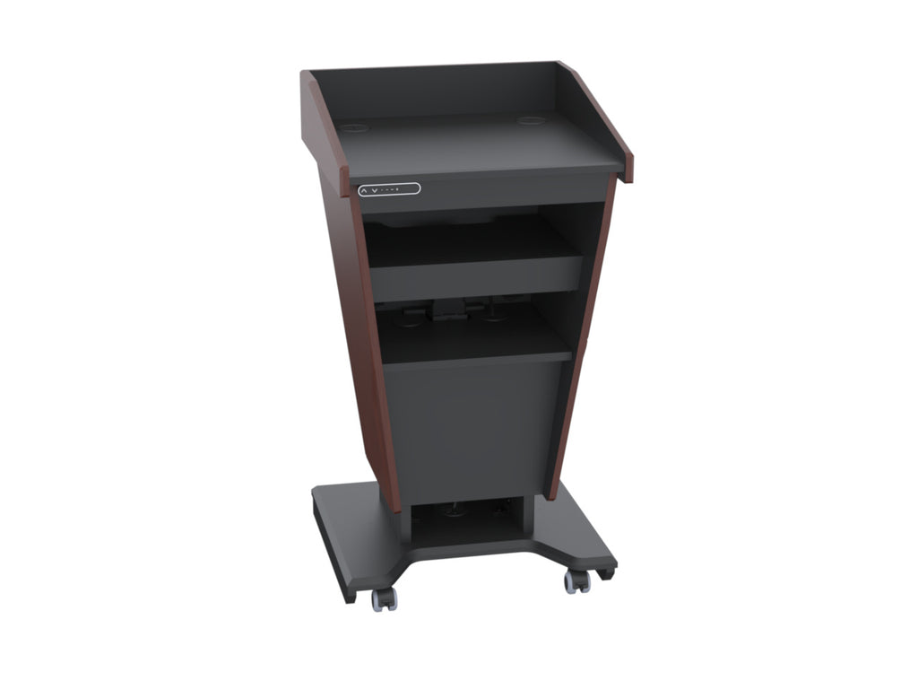 Audio Visual Furniture Height Adjustable Diplomat Podium (Various) PDDL25