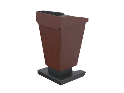 Audio Visual Furniture Height Adjustable Diplomat Podium (Various) PDDL25