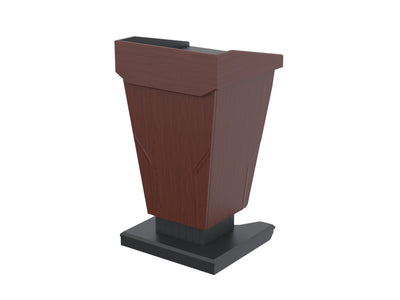Audio Visual Furniture Height Adjustable Diplomat Podium (Various) PDDL25