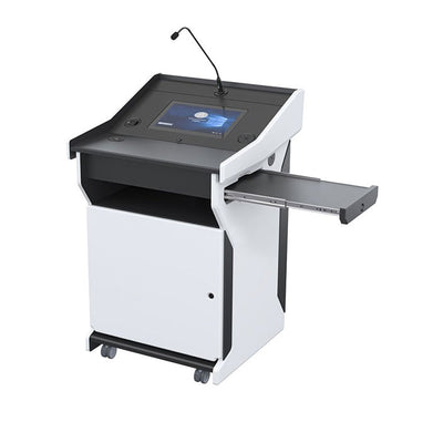 Audio Visual Furniture Digital Mobile Podium (Touch PC, LCD) PDX1532-PC-FS