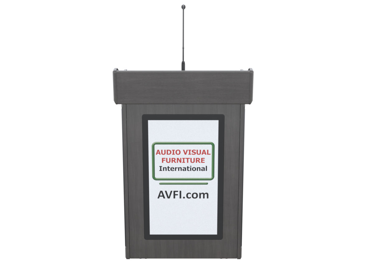 Audio Visual Furniture Digital Mobile Podium (Touch PC, LCD) PDX1532-PC-FS
