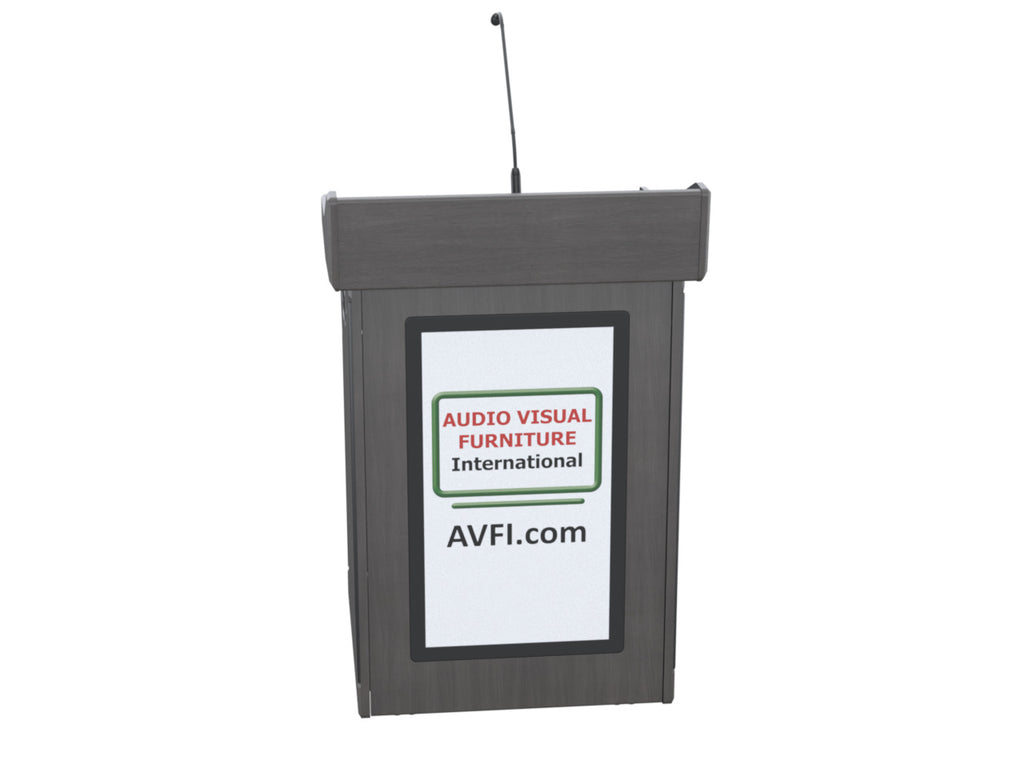 Audio Visual Furniture Digital Mobile Podium (Touch PC, LCD) PDX1532-PC-FS