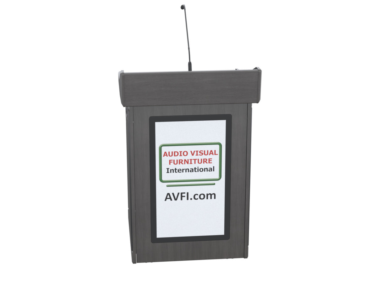 Audio Visual Furniture Digital Mobile Podium (Touch PC, LCD) PDX1532-PC-FS