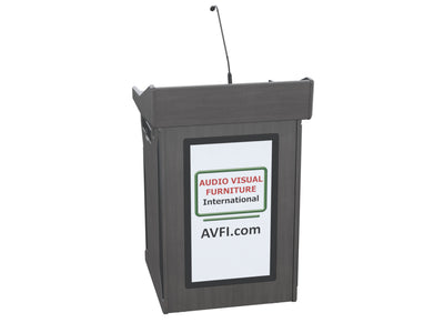 Audio Visual Furniture Digital Mobile Podium (Touch PC, LCD) PDX1532-PC-FS