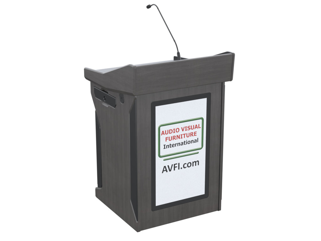 Audio Visual Furniture Digital Mobile Podium (Touch PC, LCD) PDX1532-PC-FS
