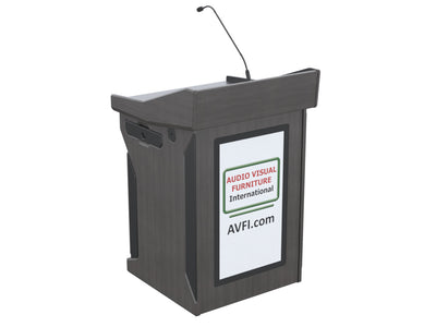Audio Visual Furniture Digital Mobile Podium (Touch PC, LCD) PDX1532-PC-FS