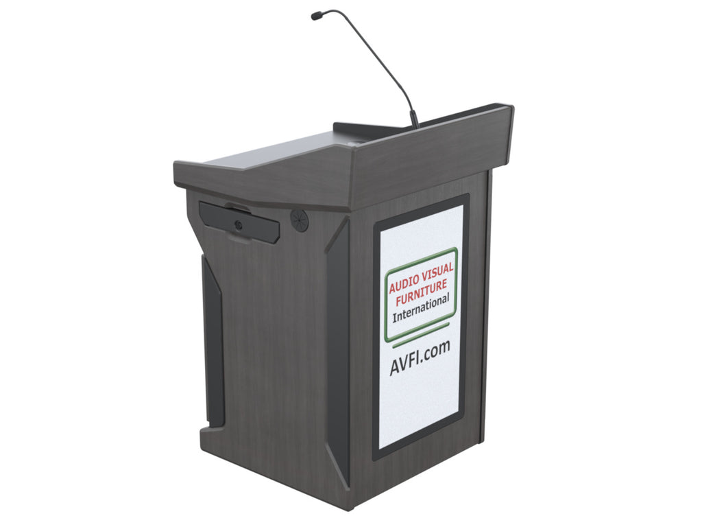 Audio Visual Furniture Digital Mobile Podium (Touch PC, LCD) PDX1532-PC-FS