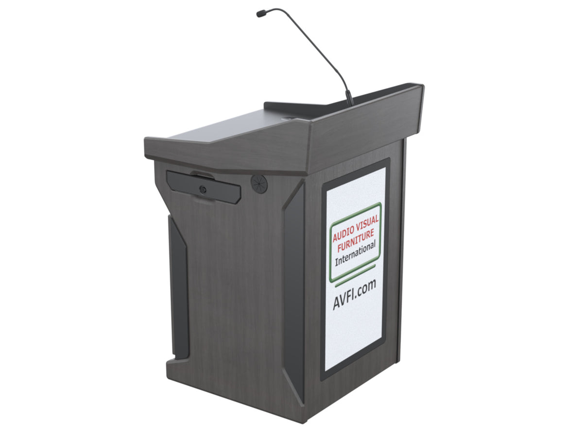 Audio Visual Furniture Digital Mobile Podium (Touch PC, LCD) PDX1532-PC-FS
