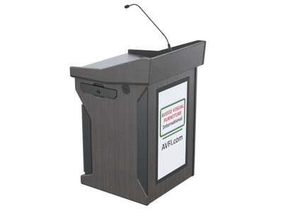 Audio Visual Furniture Digital Mobile Podium (Touch PC, LCD) PDX1532-PC-FS