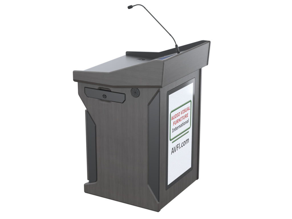 Audio Visual Furniture Digital Mobile Podium (Touch PC, LCD) PDX1532-PC-FS