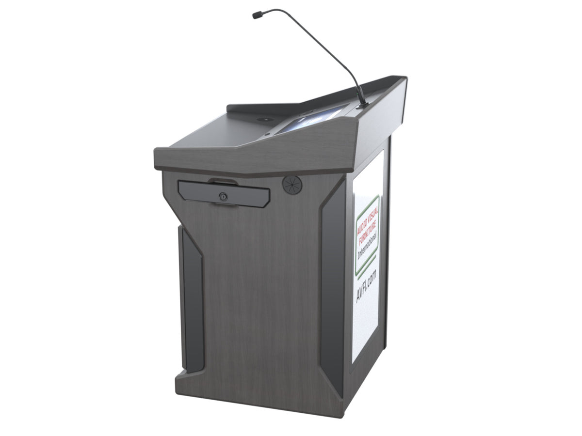 Audio Visual Furniture Digital Mobile Podium (Touch PC, LCD) PDX1532-PC-FS