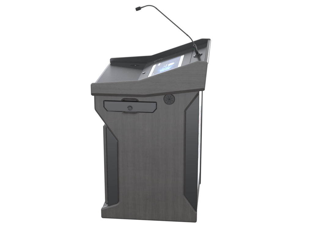 Audio Visual Furniture Digital Mobile Podium (Touch PC, LCD) PDX1532-PC-FS