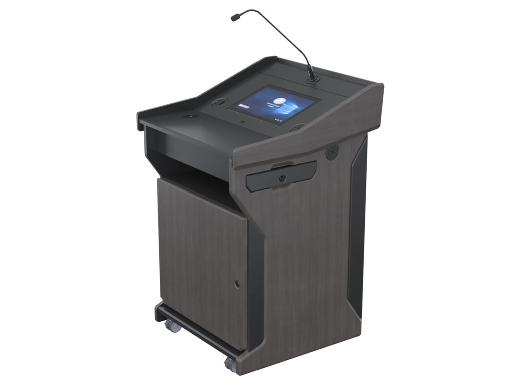 Audio Visual Furniture Digital Mobile Podium (Touch PC, LCD) PDX1532-PC-FS
