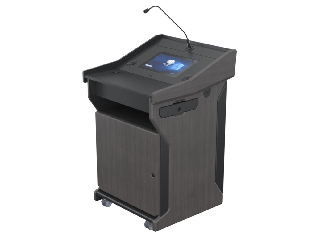 Audio Visual Furniture Digital Mobile Podium (Touch PC, LCD) PDX1532-PC-FS