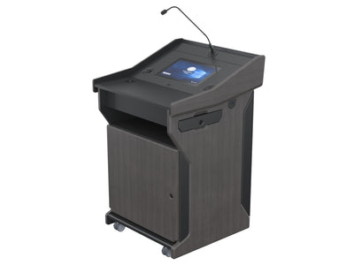Audio Visual Furniture Digital Mobile Podium (Touch PC, LCD) PDX1532-PC-FS