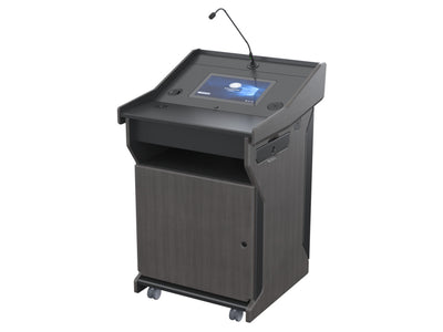 Audio Visual Furniture Digital Mobile Podium (Touch PC, LCD) PDX1532-PC-FS