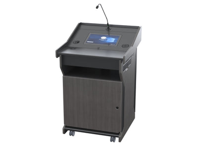 Audio Visual Furniture Digital Mobile Podium (Touch PC, LCD) PDX1532-PC-FS