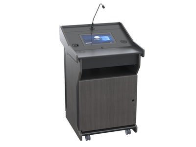 Audio Visual Furniture Digital Mobile Podium (Touch PC, LCD) PDX1532-PC-FS