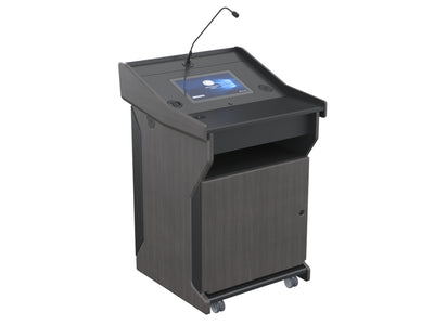 Audio Visual Furniture Digital Mobile Podium (Touch PC, LCD) PDX1532-PC-FS