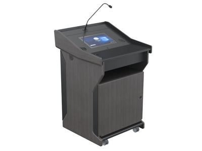 Audio Visual Furniture Digital Mobile Podium (Touch PC, LCD) PDX1532-PC-FS