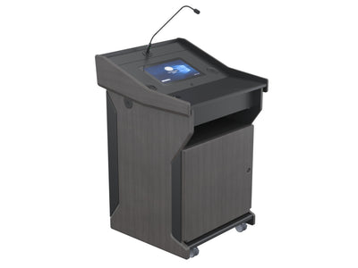 Audio Visual Furniture Digital Mobile Podium (Touch PC, LCD) PDX1532-PC-FS