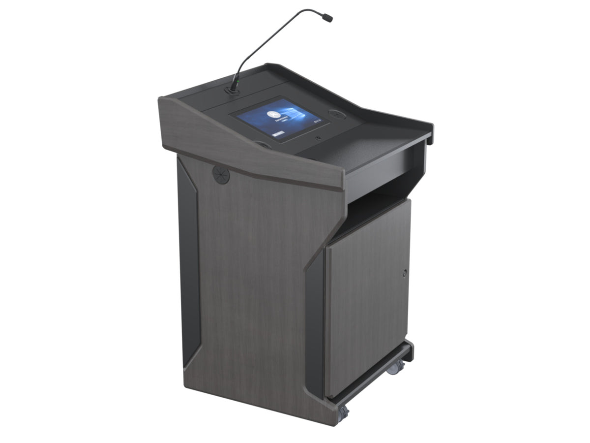 Audio Visual Furniture Digital Mobile Podium (Touch PC, LCD) PDX1532-PC-FS