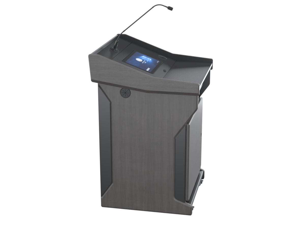 Audio Visual Furniture Digital Mobile Podium (Touch PC, LCD) PDX1532-PC-FS