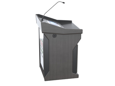 Audio Visual Furniture Digital Mobile Podium (Touch PC, LCD) PDX1532-PC-FS