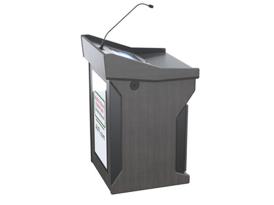 Audio Visual Furniture Digital Mobile Podium (Touch PC, LCD) PDX1532-PC-FS