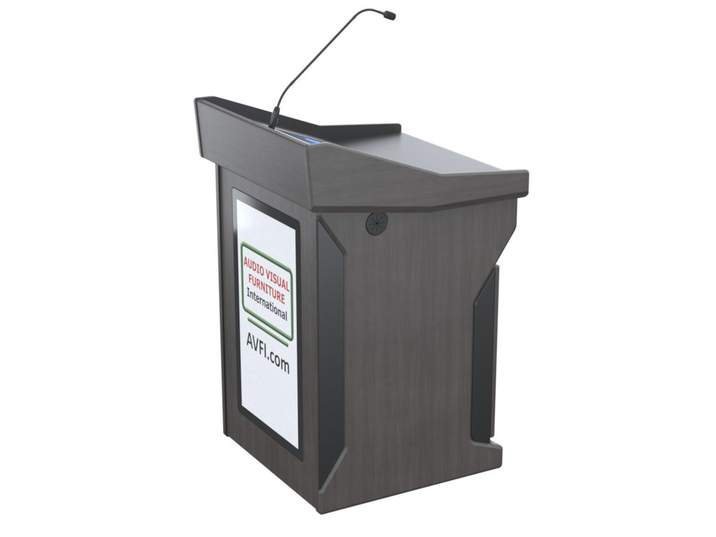 Audio Visual Furniture Digital Mobile Podium (Touch PC, LCD) PDX1532-PC-FS