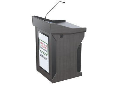 Audio Visual Furniture Digital Mobile Podium (Touch PC, LCD) PDX1532-PC-FS
