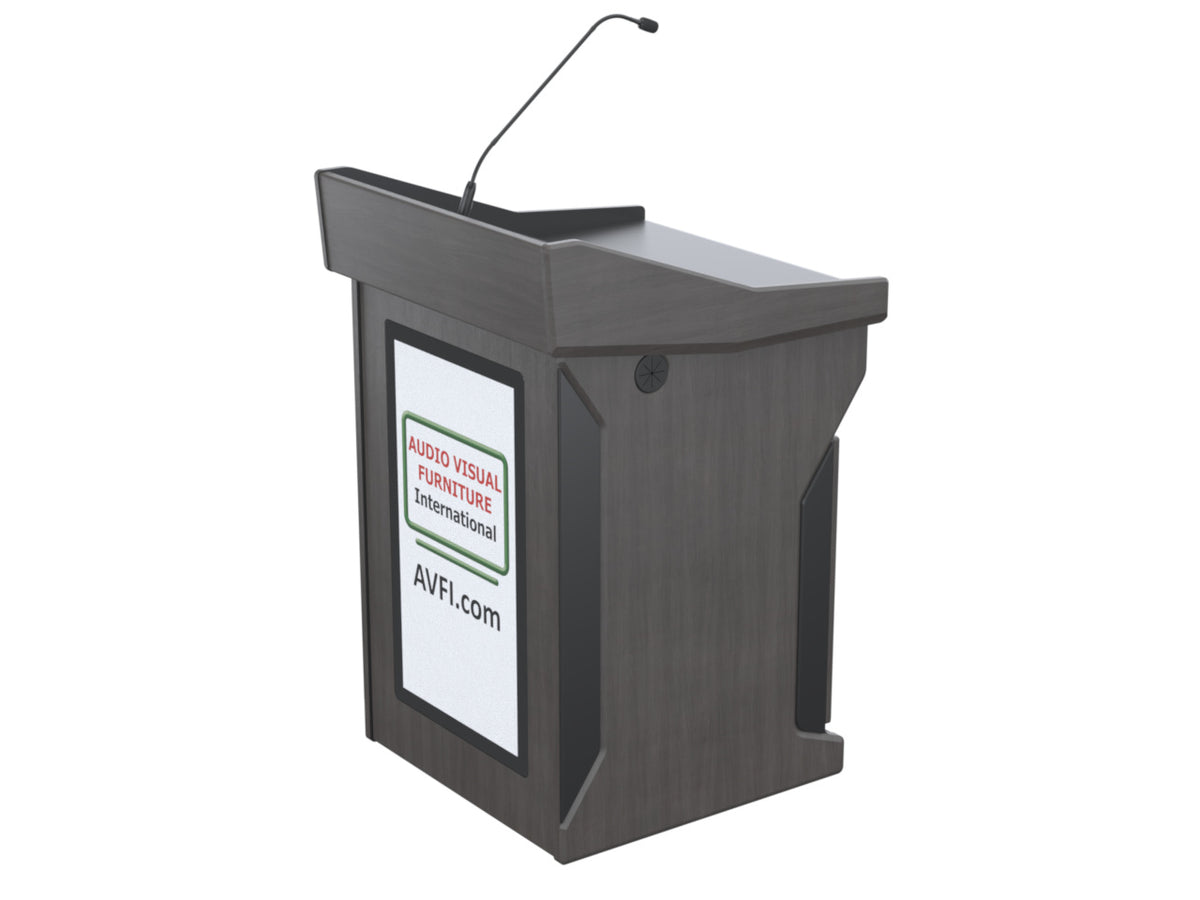 Audio Visual Furniture Digital Mobile Podium (Touch PC, LCD) PDX1532-PC-FS