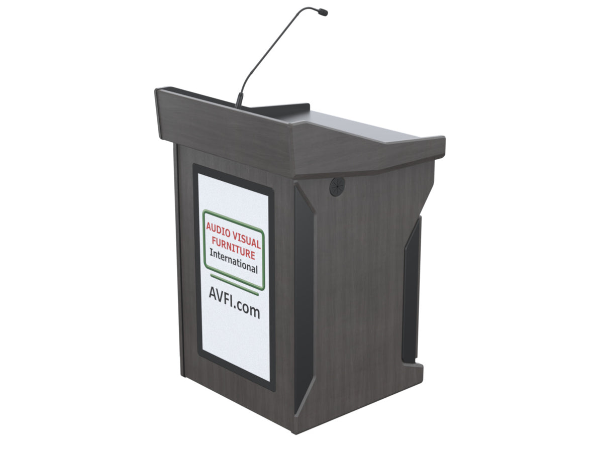 Audio Visual Furniture Digital Mobile Podium (Touch PC, LCD) PDX1532-PC-FS