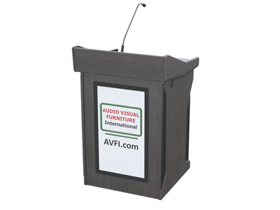 Audio Visual Furniture Digital Mobile Podium (Touch PC, LCD) PDX1532-PC-FS