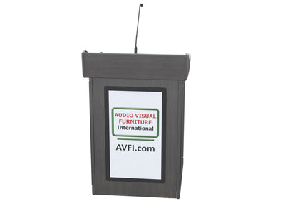 Audio Visual Furniture Digital Mobile Podium (Touch PC, LCD) PDX1532-PC-FS