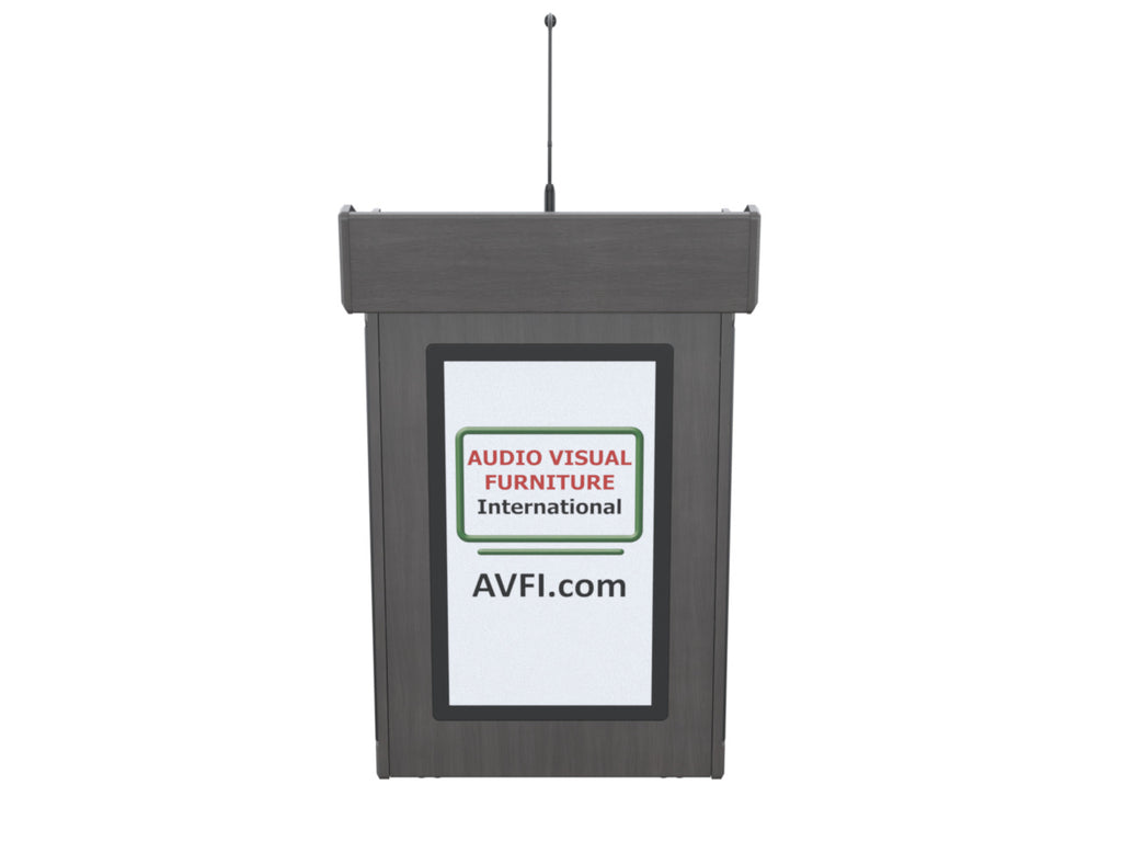 Audio Visual Furniture Digital Mobile Podium (Touch PC, LCD) PDX1532-PC-FS