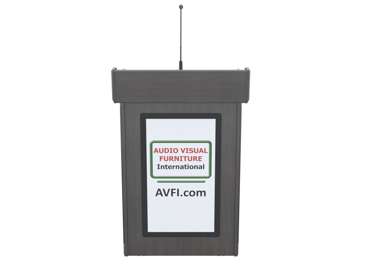 Audio Visual Furniture Digital Mobile Podium (Touch PC, LCD) PDX1532-PC-FS