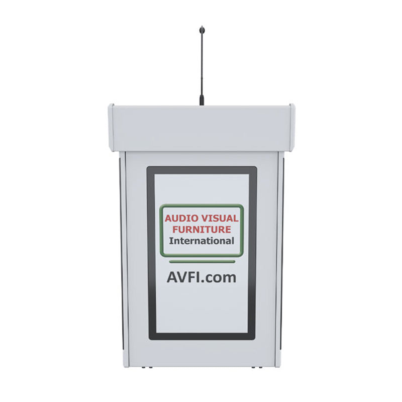 Audio Visual Furniture Digital Mobile Podium (Touch PC, LCD) PDX1532-PC-FS