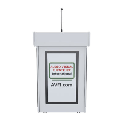 Audio Visual Furniture Digital Mobile Podium (Touch PC, LCD) PDX1532-PC-FS