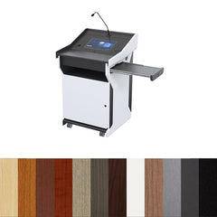 Audio Visual Furniture Digital Mobile Podium (Touch PC, LCD) PDX1532-PC-FS