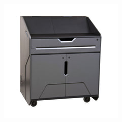 Audio Visual Furniture High Tech Multimedia Podium (12RU, Various) PDX20