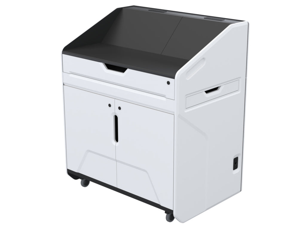 Audio Visual Furniture High Tech Multimedia Podium (12RU, Various) PDX20