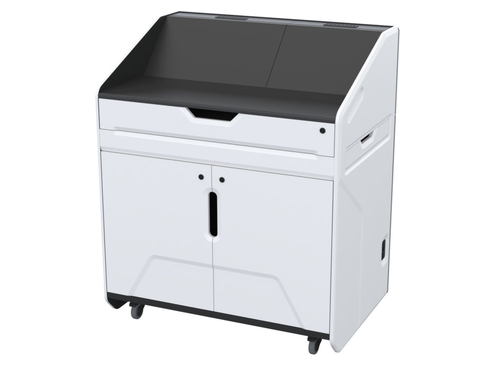Audio Visual Furniture High Tech Multimedia Podium (12RU, Various) PDX20