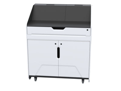 Audio Visual Furniture High Tech Multimedia Podium (12RU, Various) PDX20