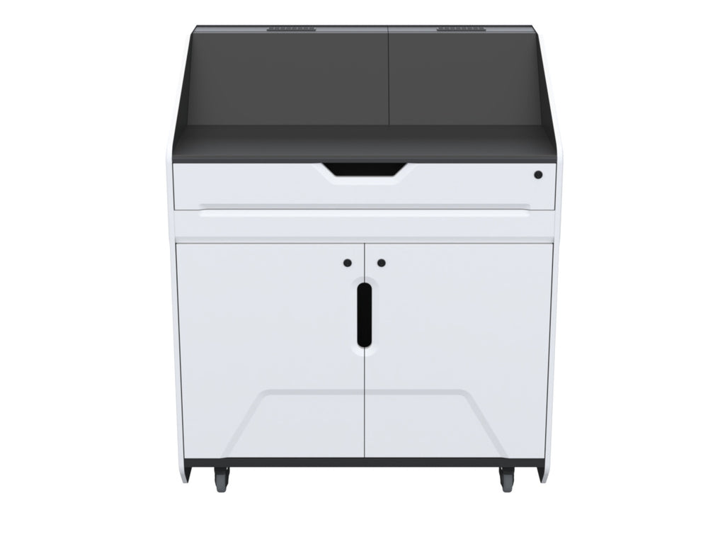 Audio Visual Furniture High Tech Multimedia Podium (12RU, Various) PDX20