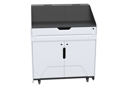 Audio Visual Furniture High Tech Multimedia Podium (12RU, Various) PDX20