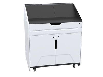 Audio Visual Furniture High Tech Multimedia Podium (12RU, Various) PDX20