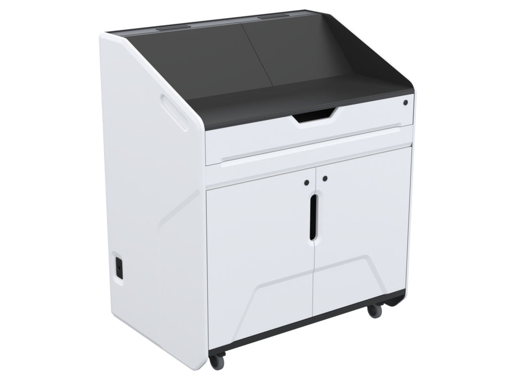 Audio Visual Furniture High Tech Multimedia Podium (12RU, Various) PDX20