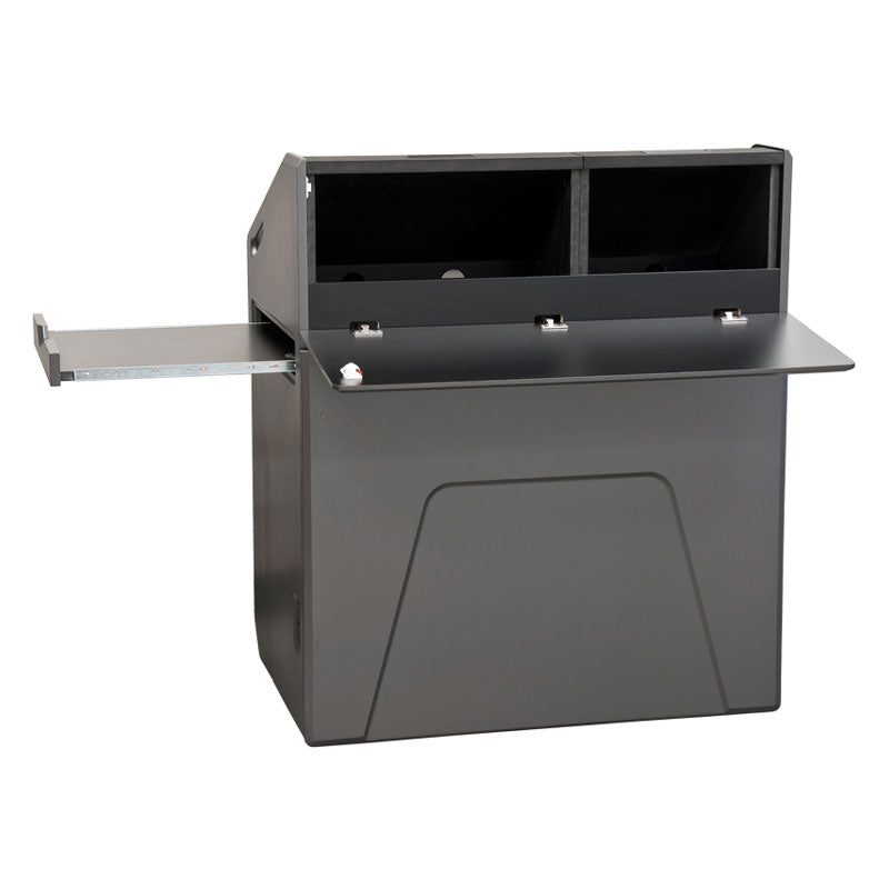 Audio Visual Furniture High Tech Multimedia Podium (12RU, Various) PDX20